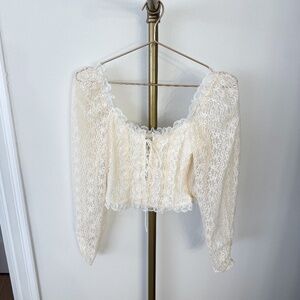 for love and lemons lace top